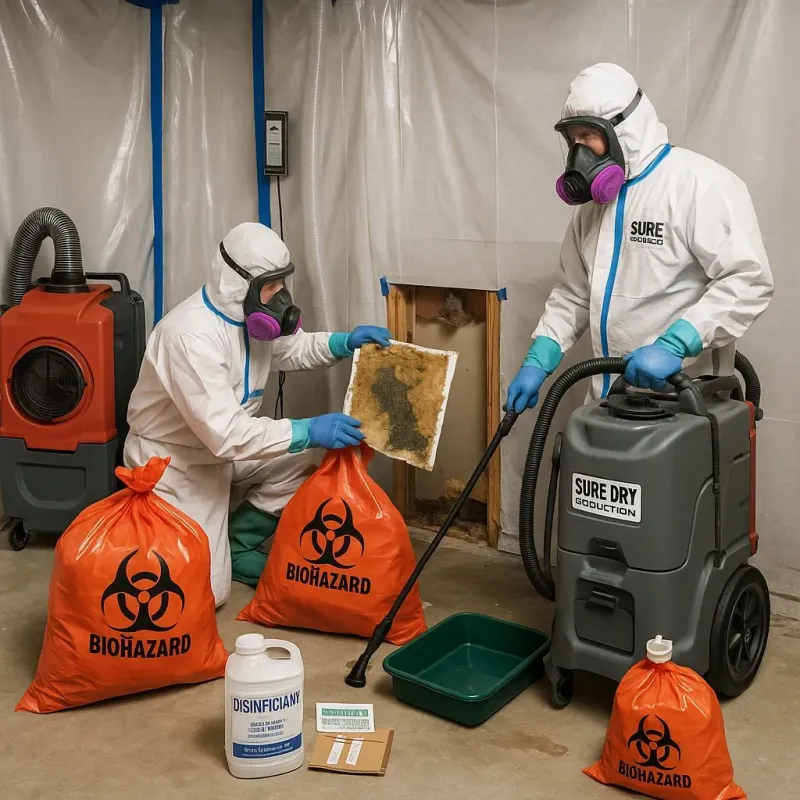 Contaminated Water Handling Protocols process in Paxtonia, PA