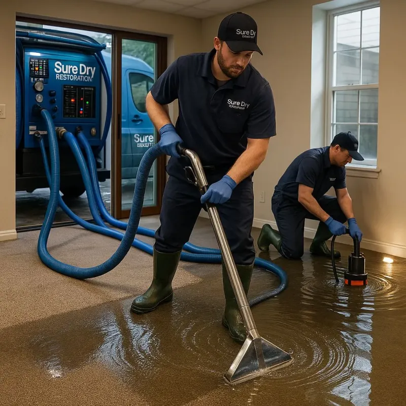 Water Extraction and Removal process in Paxtonia, PA